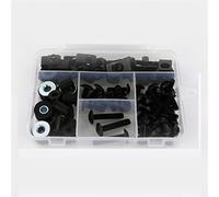 Tornillo Accesorios Kit De Pernos Carenado para Motocicleta, Tornillos Cubierta Carrocería, Tuercas para BMW F800GT F800 GT F 800 2013 2014 2015 2016 2017 2018 2019(Nero)