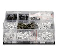 Tornillo Accesorios Kit De Tornillos Carenado para Motocicleta CNC, Clips Sujeción para El Cuerpo, Cubierta para Parabrisas para CBR 600 CBR600 F2 F3 F4 F4i CB919 CBR900RR CBR600RR(Silver)