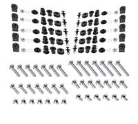 Tornillo Accesorios para Honda CBR1100XX para Super Blackbird 1996-2005 2006 2007 2008 Kit Pernos Carenado Motocicleta Tornillos Sujetadores Piezas Modificadas Fijación(Silver)