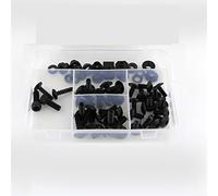 Tornillo Accesorios para Kawasaki Z900 Z 900 2017 2018 2019 Kit De Tornillos Carenado Motocicleta Cubierta Lateral Clips Tuercas Acero(Nero)