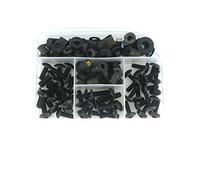 Tornillo Accesorios para Suzuki GSX-R 750 GSXR750 GSXR 1988-1991 1990 1989 Kit De Tornillos Carenado Motocicleta Clips Acero Pernos Cubierta(Nero)