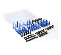 Tornillo Accesorios Pernos De Cuerpo Carenado Tuercas Tornillo Aguja para Honda CB650F CB1000R CBR600F CBR600RR 2000 2001 2002 2003-2015 2014 2013 2012 2011 2010 2009 2008 2007 2006(BLU)