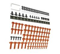 Tornillo Accesorios Tornillos Carrocería Motocicleta Accesorios Motocicletas para Honda Africa Twin Deportes De Aventura CRF1000L2 CRF 1000/1000L2 L2 DCT Kit Tuercas para Carenado(Orange)
