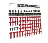 Tornillo Accesorios Tornillos para Carrocería De Motocicleta para Ducati 1198 1198R 1198S 1198SP 1098 1098R 1098S 848 EVO para Accesorios Superbike Kit Tuercas Carenado(Rosso)