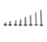 tornillo acero inoxidable 314 + Akozon Tornillos autorroscantes 200 piezas M3 Acero inoxidable SS304 Tornillo Phillips(Fachwerkkopf)