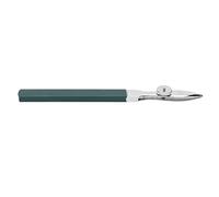 Tornillo ajustable Pluma de regla de metal, líneas finas, herramientas de dibujo enmascarado para dibujantes de cómics, lápiz (120 (boca ancha))