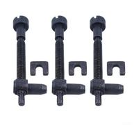 Tornillo ajustador de cadena de metal para motosierra 61 66 266 268 272xp 281 288 162 181 sustituye a 501537101, paquete de 2 (3 piezas)