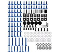 Tornillo Allen Moto Compatible Con CRF1000L Para CRF1100L Para Carenado AFRICATWIN Para Kit Pernos Tornillos Para Casco De Parabrisas Tuercas Pernos Juego Surtido De Capós(Blue)