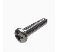Tornillo Autorroscante Cabeza Cilindrica Cruciforme Acero Inox DIN 7981 (4.2x16) x10