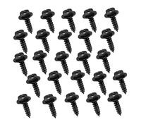 Tornillo autorroscante hexagonal, protección de sellado a prueba de salpicaduras for guardabarros de seguridad del automóvil, sujetador de clip de remache(40pcs)