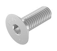 Tornillo avellanado SECCARO M6 x 18 mm, acero inoxidable V2A VA A2, DIN 7991 / ISO 10642, hexágono interior, 20 piezas