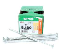 Tornillo avellanado SPAX WIROX rosca parcial 8,0x180