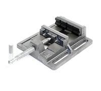 Tornillo banco 100mm Mordaza taladro columna Banco trabajo Herramientas Artesanía Taller Fijar pieza