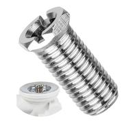 Tornillo banjo para bonete de válvula, M12 x 1,5 x 28 mm, 1 pieza, compatible con Viega modelo 6162.45-593, artículo 122 485, de latón, rosca fina, para desagüe de válvula de bañera Multiplex