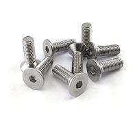 Tornillo Cabeza Avellanada con Hexágono Interior Acero Inox A2 DIN 7991 (M6x30) x10