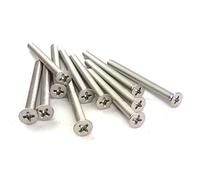 Tornillo Cabeza Avellanada Plana con Impronta en Cruz Acero Inox DIN 965 (M4x50) x50