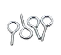 Tornillo Con Argolla Tornillos de ojo oveja acero galvanizado, gancho anillo, tornillo colgante, perno M3 M4 M5 M6 M8 M10(30mm,M8 1pc)