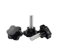 Tornillo con cabeza en forma de flor, Perilla de tornillo pulgar en forma flor M3-M10 10-80 mm 2-5 piezas Pernos apriete manual(X40mm,M8 2pcs)