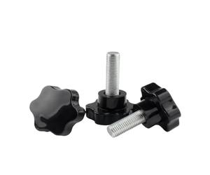 Tornillo con cabeza en forma de flor, Perilla de tornillo pulgar en forma flor M3-M10 10-80 mm 2-5 piezas Pernos apriete manual(X50mm,M4 5pcs)
