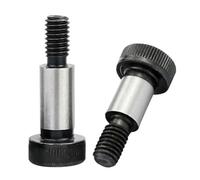Tornillo con reborde hexagonal M5 M6 M8 M10 M12 M16 | Tornillo de acero de alta resistencia del rodamiento de rodillos del perno del hombro de 12,9 grados(70mm,M10(D12mm) 1pcs)