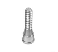 Tornillo cónico para torno de madera de 3.75 pulgadas, 54 mm de longitud, hecho de acero 45#, acabado brillante, compatible con juegos de portabrocas de engranajes