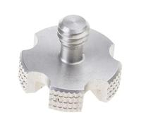 Tornillo de 1/4 para soportes de cámara, compatibilidad con varios trípodes, construcción de metal, disfruta de sesiones de fotos estables. Tornillo de montaje en trípode