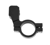 Tornillo de 10 mm para espejo de motocicleta Abrazadera para manillar de 22 mm para Dirt Bike para ATV Utv Buggy Vehículo eléctrico Acabado rojo (negro)