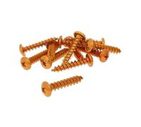 Tornillo de 12 Unidades Verkleidung Naranja - 6 x 30