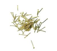 Tornillo de 25mm de Uñas Semi-Ronda Platadas Para Artesanías, Bricolaje, Pasatiempos Y Construcción-Paquete de 240