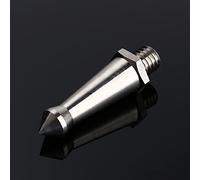 Tornillo de Acero Inoxidable 3/8, Estabilidad Adicional, Picos de Ajuste para Trípode con Rosca Macho Metal 3/8 Pulgadas, Ideal para Terreno Suave y Tierra Suelta