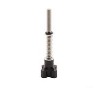 Tornillo de ajuste de velocidad de ralentí de aluminio de alta resistencia compatible con Exc Xc-w Te Tx Tpi 150 250 300 modelos 2018 a 2022 en color naranja para motocross (negro)