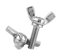 Tornillo de ala M5 acero inoxidable 304, tornillo mariposa 12mm 16mm 20mm 40mm, 5 uds, herramienta para reparación y sujeción (M5 x 12 mm)