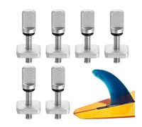 Tornillo De Aleta - Adaptador De Aleta Central, Tornillo De Pulgar De Acero Inoxidable | Sin Kit De Reparación De Paddleboard Herramienta Para Instalación Rápida En Tablas De Surf, Paddleboards,