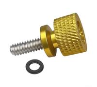 Tornillo de asiento de instalación sin herramientas, 6 mm, antisuelto | Compatible con modelos Highway Gliding, tamaño de rosca de 6 mm, incluye arandela a juego, ajuste apretado seguro