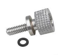 Tornillo de asiento de instalación sin herramientas, 6 mm, antisuelto | Compatible con modelos Highway Gliding, tamaño de rosca de 6 mm, incluye arandela a juego, ajuste apretado seguro