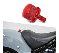 Tornillo de asiento trasero de 1/4 "20 tornillo de asiento de montaje rápido, tornillo de asiento de aleación de aluminio compatible con Harley Davidson Sportster Softail Touring Dyna1996-2022