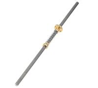 Tornillo de avance T8, 1 Uds., 8mm de longitud, 100mm, tuerca con resorte de contragolpe for impresora 3D(Pitch 2mm Lead 4mm,300mm)