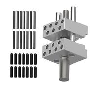 Tornillo de banco ajustable flexible de aleación de aluminio, ideal para uso en el hogar, bricolaje, taller, con ajuste flexible y abrazadera portátil de agarre seguro