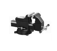 Tornillo De Banco Ajustable, Tornillo De Banco De Alta Resistencia,Tornillo De Banco Giratorio Universal,Con Mecanismo De Bloqueo,Adecuado For Carpintería,Metalurgia(4inch)