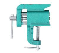 Tornillo de banco con movimiento estable y mordazas anchas, resistentes y robustas; tornillo de mesa para trabajos de carpintería y proyectos de bricolaje; abrazadera