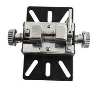 Tornillo de banco de aleación de aluminio, soporte de bola de base de taladro de 4 mm a 35 mm para joyería de cuentas, abrazadera ajustable para manualidades de pasatiempos