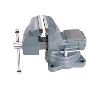 Tornillo De Banco De Alta Resistencia,Tornillo De Banco De Trabajo Multiusos,Con Base Giratoria, Adecuado For Trabajar Metales Y Madera,Capaz De Sujetar Tubos Redondos(4inch)