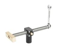 Tornillo de banco de escritorio para carpintería, accesorios fijos y de bloqueo, trinquete de acero inoxidable de latón de 19 mm y 20 mm de mesa