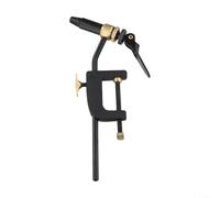 Tornillo de banco de metal con función giratoria y abrazadera C ajustable para fijación de mesa de hasta 35 mm de grosor, adecuado para anzuelos de pesca con mosca (1 herramienta B)