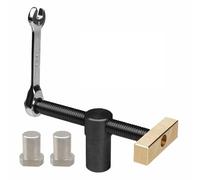 Tornillo de banco de trabajo ajustable estable para carpintería, para hogares, garajes y cursos de formación escolar