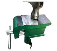 Tornillo de banco for mesa, joyeros, abrazadera multifuncional con yunque grande, suministros mano