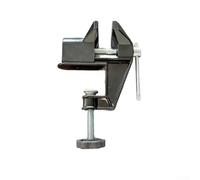 Tornillo de banco giratorio de 360 grados, base giratoria de taller | Cuerpo de acero fundido, apertura de mandíbula de 50 mm, agarre resistente, tecnología de templado, ideal para trabajos de