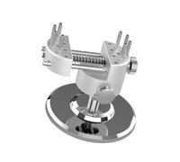 Tornillo de banco giratorio de 360 grados, mordaza ajustable y agarre seguro, adecuado para aplicaciones precisas de fabricación de modelos, tornillo de banco de ángulo ancho