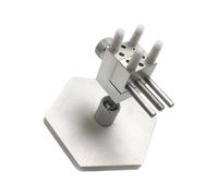 Tornillo de banco giratorio de montaje rápido, abrazadera de aluminio ligero con mandíbula ajustable para reparaciones profesionales y construcción de modelos de tornillo de banco de aluminio