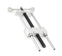 Tornillo de banco para carpintería con sistema de sujeción de inercia, rango de abrazadera de 0 a 300 mm, construcción de metal para bancos de carpintería y mesas de trabajo